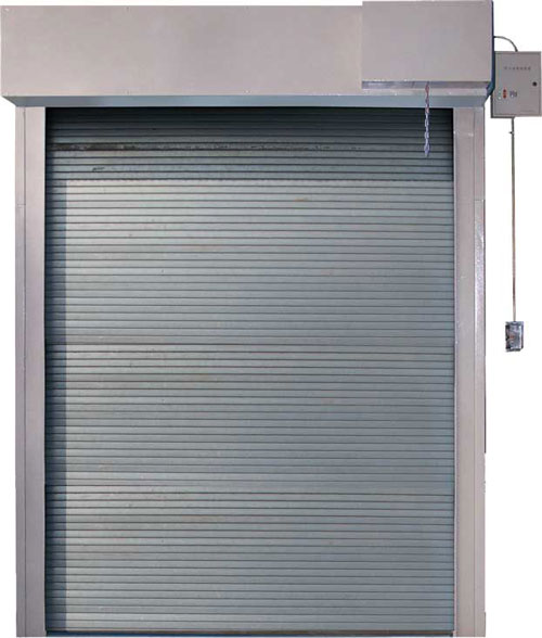 钢制防火卷帘门.jpg 电动卷帘门、遥控卷帘门